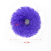 jiebor 32PCS Faux Fur Scrunchies and Hair Accessories for Women Fuzzy Hair Ties Bands Ropes Wristbands Rings for Ponytai