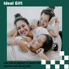 12 Pieces Checkered Scrunchies Hair Ties Christmas Buffalo Plaid Elastic Ponytail Holders in Black and White for Girls a