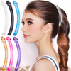 RC ROCHE 6 Pcs Banana Hair Clip Thin Hair Fine Ponytail Maker No Slip Small Claw for Women Secure Grip Jaw Clamp Cute St