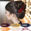 RC ROCHE 6 Pcs Flat Hair Clips Big Claw for Thick Hair French Duckbill Women No Slip Side Slide Curved Alligator Concord