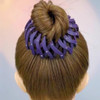 JINBUYAO 6pcs Rhinestone Bird Nest Hair Accessories Lazy Magic Ponytail Clips Fashion Bun Makers for Women Hair Accessor