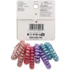 ScUnci Hair Color Matching Elastics for Blonde Hair 8 pieces Bonus Spiral Ponytailer