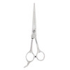Filarmonica 75 Professional Hair Cutting Scissors Serrated Blade Stainless Steel Barber Shears Hair Cutting Scissors for