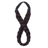 TOECWEGR Braided headband for Women 3 Strands Synthetic Braided Hair Headbands Stretch Plaited Hairs Headbands Hairpiece