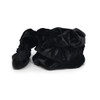 Ivyu Velvet Scrunchies With Pocket Zipper Hair Ties for Women Big Vsco Girl Stuff Scrunchy Hidden Hair Black Scrunchie P