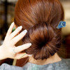 Honbay Cloisonn Vintage Hair Stick With Calla Chinese Traditional Style Fashion Hair Chopsticks Hairpin Peacockblue