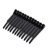 Drayas 12Pcsset 37 Inches Metal Hair Clips for Styling and SectioningDividing Duck Bill Clips with Prevent slippery Hole