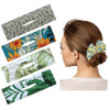 4Pcs Magic Donut Hair Bun Maker for Women Green Deft Bun for Hair Bands French Twist Hair Clip to Twist Bun Green