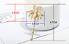 Kercisbeauty Party Boho Gold Bee Hair pins Clips for Women Teen Girls Headpiece Hair Accessories Gift Girl Set 2pcs Gold