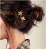 Cathercing 4 pcs Bee Hair Pins for Women Girls Bride Bee Barrettes Bobby Pin Hair Clips Headpiece Hair Accessories Gold