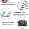 Mini Bobby Pins Silver with Cute Case 200 CT 138 Inch Small Hair Bobby Pins for Buns Premium Gray Hair Pins for Kids Gir