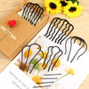 12 Pcs Hair Side Combs for Women Accessories Hair Fork Clips for Updo Bun UShape Hair Combs for French Twist Teeth Hair