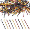 150 Pcs 3 Color in Box Hair Pins for Women 24 Large Bobby Pins for Hair Happi Mangala Black Brown Blonde Hairpin