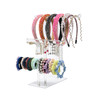 LOVNFC Headband Holder Headband Organizer Acrylic Clear Hairband Hair Hoop earrings Display Stand for Girls Women