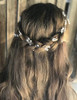 Chargances Women Headband Bridal Hair Vine Pearl Hair Band Bohemia Hairpiece for Weeding Prom Festival Wedding Hair Acce