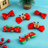 Cute Hair Clips Set for Girls 6 Pcs Alligator Clips Bows Barrettes Holiday Hair PinsIdeal Hair Accessories SetPerfect Gi