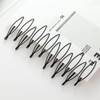 12Pcs Black Vintage Hair Pins Mini Bobby Pins Fashion BB Clip Invisible Bangs Clip Small Bobby Pins for Women and Girls