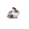 Grey Rabbit Hair Claw Crab Clip Hair Clips Acetic Acid Bunny Shark Clip Ponytail Hair Clips Holder Headwear Hair Accesso