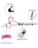 Thinning Shears for Hair Cutting Thinning Scissors 67In Stainless Steel Hair Cutting Scissors Professional Haircut Trimm