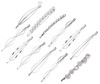 12 Pcs Hair Pins SetPearl Hair Clips Geometric Hair Pins Metal HairpinMinimalist Hair Styling JewelryWedding Dainty Hair