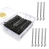 KANPRINCESS 100PCS 2Inches Hair Pins Kit Secure Hold Bobby Pins Clips for Women Girls and Hairdressing Salon With Clear