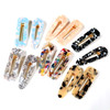 Bskifnn 60PCS Hair Clips for Silicone Resin Molds DIY Hair Bow Clips Pearl Hairpin Hair Accessories for Girls and Women