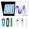 Bskifnn 60PCS Hair Clips for Silicone Resin Molds DIY Hair Bow Clips Pearl Hairpin Hair Accessories for Girls and Women