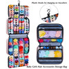 HUHYNN Hair Accessories Organizer for Girls Hair Accessories Storage Bag Hair Bow Storage Organaizer for Girls with Mult