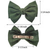 10 Pcs Hair Bow Clips 5 French Hair Bows Hair Barrettes Hair Accessories for Women Girls and Ladies