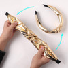 Ivyu Headbands Women Hair Head Band Knotted Wide Turban headband Fashion Cute Hairbands Hair Accessories for Girls and W