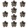 10 Pcs Mini Diamond Hair Claw ClipsSmall Hair Clips Flower Hairpins Hair Accessories for WomenGirlsSweet Mini Barrettes