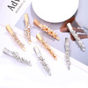 Rhinestone Alligator Hair Clips Duckbill Hairpins Flower Hair Barrettes for Women Hair Styling Tools Hair Accessories 4P