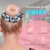 Cheer Scrunchie Girls Cheer Hair Accessories Cheerleading Elastics Gift For Cheerleaders Cheer Teams