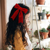 10Pcs 5 Velvet Hair Bows Girls Hair Clips Ponytail Holder Accessories for Women Girls Toddlers