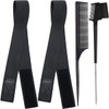 XConstellation 2 Pcs Wig Band For Melting Lace Band Elastic Bands For Wig Edge Lace Frontal Melt Adjustable Wrap To Lay