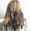 6 Pcs Feather Hair Clips Hippie Indian Boho Barrettes Tassel Bohemian Headpiece Hair Pins Hairpins Hairclips Halloween W