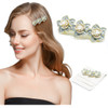Ezindraw Pearl Hair Clip for Women Girls Pearl Hair Barrette with Artificial Pearl Flower Decorative Styling Accessories