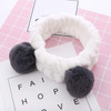 Huachi Headbands Women Washing Face Makeup Girls Baby Cute Elastic Facial Hair Bands Korean Beauty Products Spa Shower Y