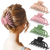 Hair Clips for Women OPAUL Matte Nonslip Large Hair Claw Clips for Thick and Thin Hair 47 Inch Strong Hold Big Hair Clip