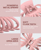 Hair Clips for Women OPAUL Matte Nonslip Large Hair Claw Clips for Thick and Thin Hair 47 Inch Strong Hold Big Hair Clip