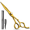 JIM PRO Professional Quality Barber Scissor Hair Cutting Scissors Professional Japanese 440C Stainless Steel Barber Hair