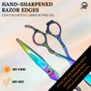 JIM PRO Professional Quality 440C Japanese Barber Scissor Hair Cutting Scissors 7 Inch Professional Japanese Stainless S