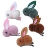 10pcs Stuffed Bunny Hair Clips for Girls Cute Hairpins Barrettes for Kids Teens Women Non Slip Hair Bobby Pins Hair Acce