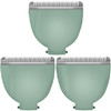 3Pcs Replacement Blades Compatible with Meridian Trimmer Hygienic Ceramic Replacement Blades for Meridian Body Trimmer G