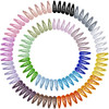 Snap Mini Hair Clips 100PCS Premium Kids Barrettes Metal Non Slip Hair Bow Clips for Girls Toddler 12 Inch 20 Colors