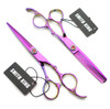 Professional Hair Cutting Scissors Set with Razor Comb CaseHair cutting shears Hair Thinning shears with rose handle 60