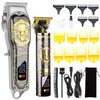 HIENA PRO Hair Clippers for Men TBlade Trimmer Set Men Professional Cordless Rechargeable Barber Hair Clippers Set with