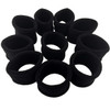 Thick Hair Ties BETITETO 20 Pieces Seamless Ponytail Holders Scrunchies Women Cotton Stretch Hair Elastics for Thick Hea