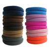 Thick Hair Ties BETITETO 20 Pieces Seamless Ponytail Holders Scrunchies Women Cotton Stretch Hair Elastics for Thick Hea