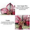 Mistofu 393Inch DIY Copper Wire Metal Handwoven Highlevel design Barrettes Elegant Hair Accessories Gifts for Women Girl